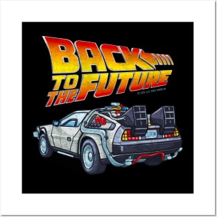 Back to the Future - DMC DeLorean Posters and Art